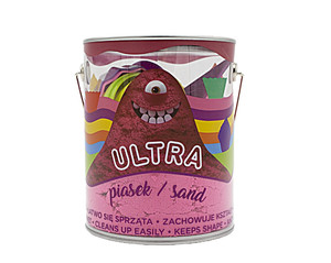 Ultra Sand Can 900g, 4 Moulds & 2 Accessories Pink Muffins 3+