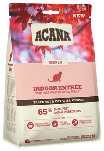 Acana Indoor Entree Cat & Kitten Dry Food 340g