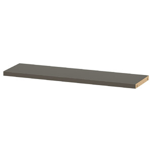 BESTÅ Shelf, dark grey, 56x16 cm