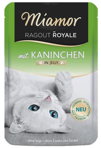 Miamor Ragout Royale Cat Food with Rabbit in Jelly 100g