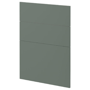 METOD 3 fronts for dishwasher, Bodarp grey-green, 60 cm