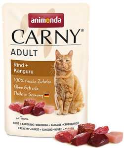 Animonda Carny Adult Cat Food Beef & Kangaroo 85g