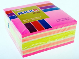 Sticky Notes 76x76mm 4 Colours x 100 Sheets