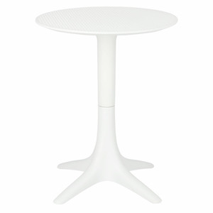 Table Bloom 60cm, in-/outdoor, white