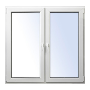 Casement/Tilt and Turn Window PVC 1465 x 1435 mm, symmetrical