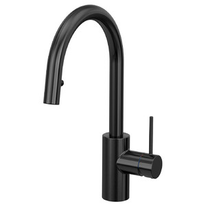 SALLSJÖN Kitchen mixer tap pull out, black