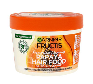 Fructis Hair Food Regenerating Hair Mask Papaya 98% Natural 400ml