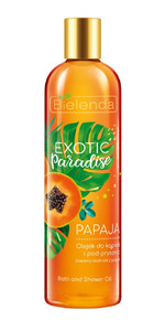 Bielenda Exotic Paradise Bath & Shower Oil Papaya 400ml