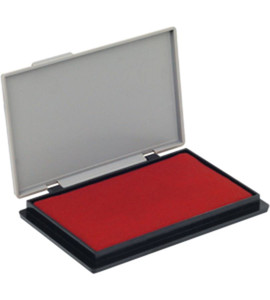 Stamp Ink Pad 57X90mm, red