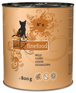 Catz Finefood Cat Food Wild Game N.09 800g