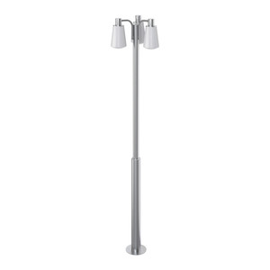 GoodHome Outdoor Lamp LED Charwell 3G E27 IP44, steel
