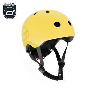 SCOOTANDRIDE Helmet for children S-M 3+ Lemon