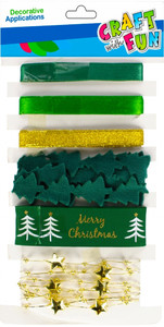 Christmas Decorative Tape 6pcs