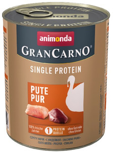 Animonda GranCarno Single Protein Pure Turkey Dog Wet Food 800g