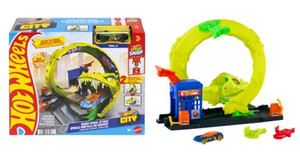 Hot Wheels City Twisty Snake Track Playset JBM63 4+