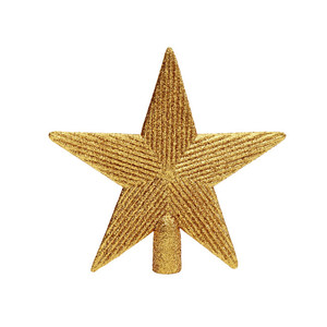 Christmas Tree Star Topper, large, gold