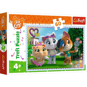 Trefl Children's Puzzle 44 Cats 60pcs 4+