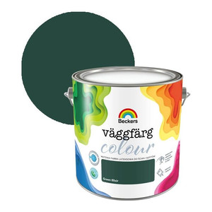 Beckers Latex Paint Vaggfarg Colour 2.5L, green elixir