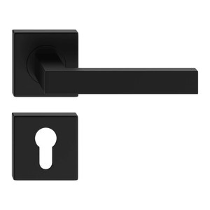 Verso Door Handle Set Verso Ergo, black