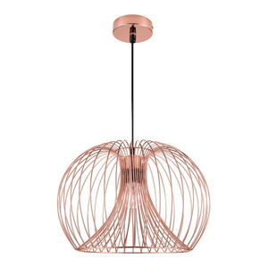 GoodHome Pendant Lamp Dharug E27, copper