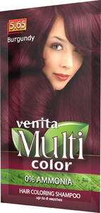 VENITA Multicolor Hair Coloring Shampoo 5.65 Burgundy 40 g
