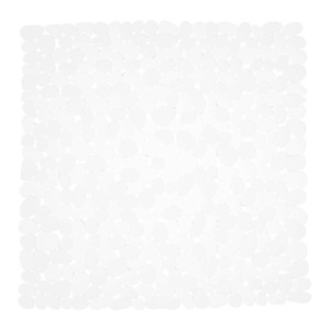 GoodHomee Shower Mat Koros 55 x 55 cm, white
