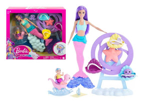 Barbie Mermaid Doll, Nurturing Playset ZABAW 3+