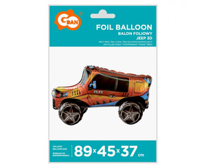 Foil Balloon Jeep 89cm