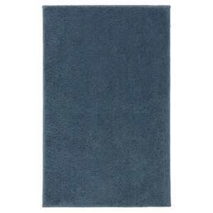 BACKMÅRA Bath mat, dark grey-blue, 50x80 cm