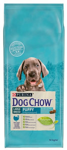 Purina Dog Food Dog Chow Puppy Large Breed Turkey 14kg