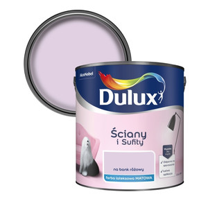 Dulux Walls & Ceilings Matt Latex Paint 2.5l surely pink