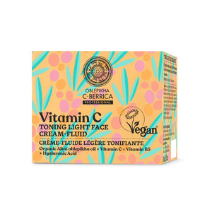 SIBERICA Oblepikha C-Berrica Professional Toning Light Face Cream-Fluid Vitamin C Vegan 50ml