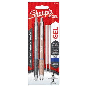 Sharpie S-Gel Pens Set of 2 Blue Ink