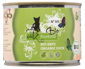 Catz Finefood Bio Cat Food N.505 Duck 200g