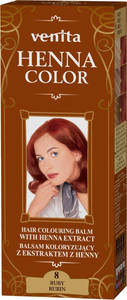 VENITA Henna Color Herbal Hair Colouring Balm - 8 Ruby