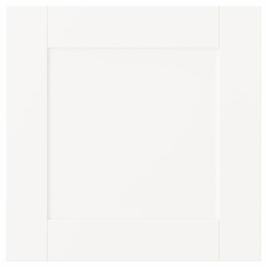 SANNIDAL Door, white, 40x40 cm
