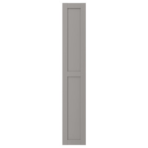 ENHET Door, grey frame, 30x180 cm