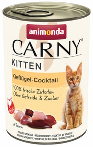 Animonda Carny Kitten Poultry Cocktail for Cats Wet Food Can 400g