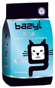 Betonite Cat Litter Bazyl Sea 5.3L