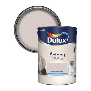 Dulux Walls & Ceilings Matt Latex Paint 5l milk praline