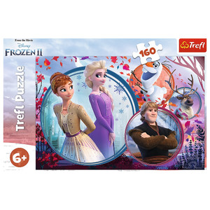 Trefl Children's Puzzle Frozen II Sisters' Adventures 160pcs 6+