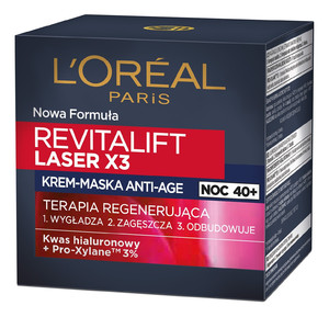 L'Oreal Revitalift Laser x3 Anti-Age Night Cream-Mask 50ml
