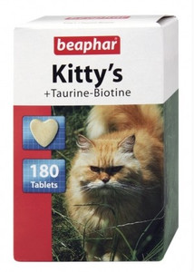 Beaphar Kitty's + Taurine-Biotine - 75 tabs