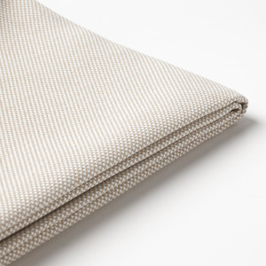 FRÖSÖN Cover for chair cushion, outdoor beige, 44x44 cm