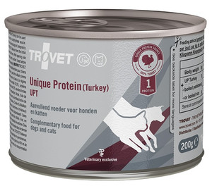 Trovet Unique Protein UPT Turkey Wet Food for Dogs & Cats 200g