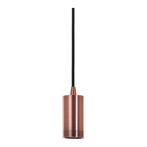 Pendant Lamp Moderna 1 x 60W E27, red copper