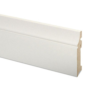 GoodHome MDF Skirting Board 19 x 100 x 2200 mm, white