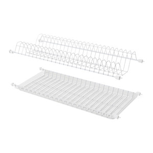 GoodHome Built-in Drainer Pebre 60 cm, white