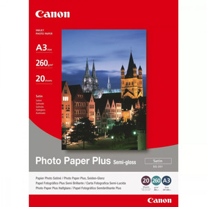 Canon Photo Paper Plus SG201 A3 20 Sheets 1686B026