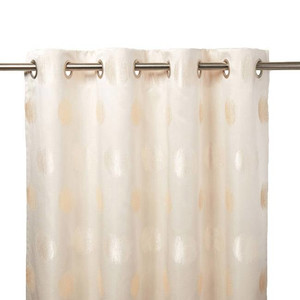 Curtain GoodHome Kolla 140x260cm, light beige